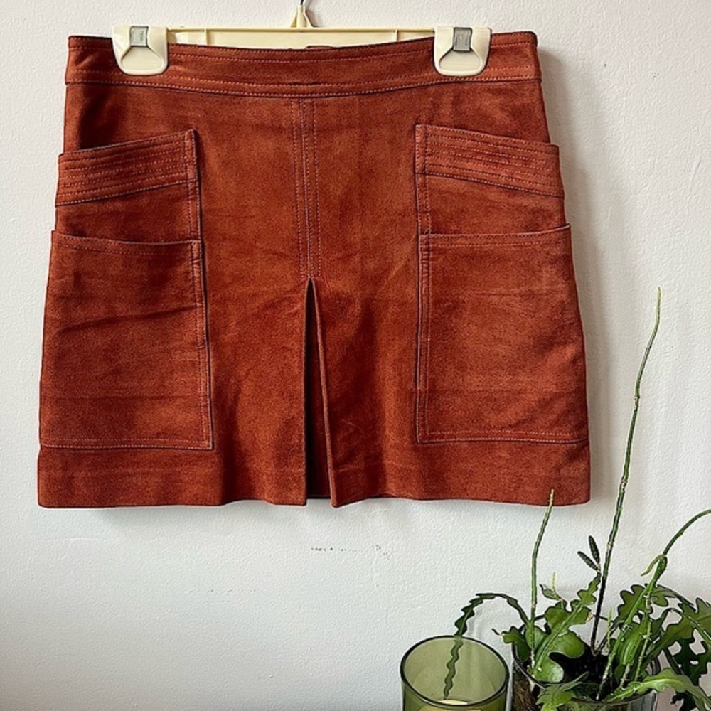 BCBG Max Azria suede mini skirt‎ Small